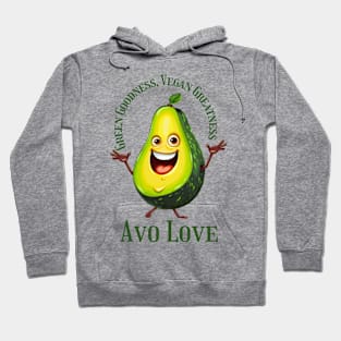 Green Goodness, Vegan Greatness: Avo Love Avocado Vegan Hoodie